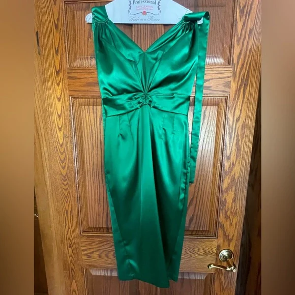 stop staring green dress Red Dress Shoppe Boutique: Retro Vintage Clothing main image 0